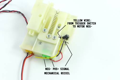 Taigen mechanical recoil wiring