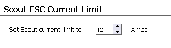 Configure Scout Current Limit