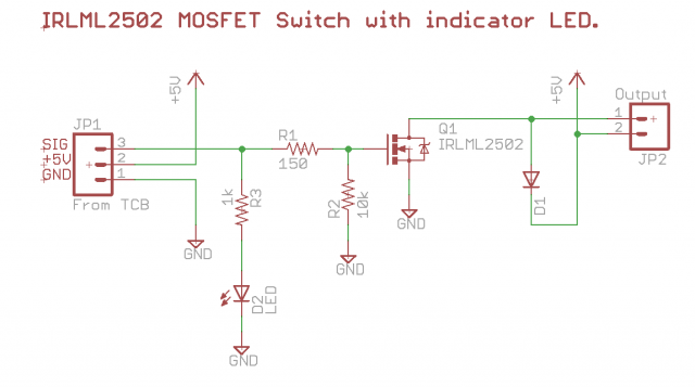 MOSFET Switch Schematic